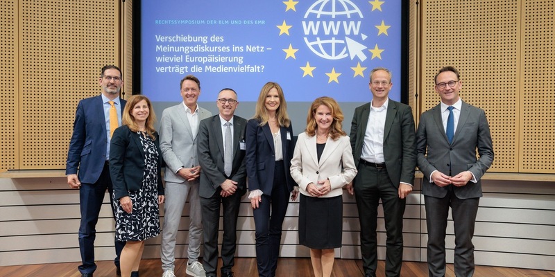 Meinungsdiskurs im Netz: Wieviel Europäisierung verträgt die Medienvielfalt? / Rechtssymposium von BLM und EMR eröffnet - Foto: presseportal.de