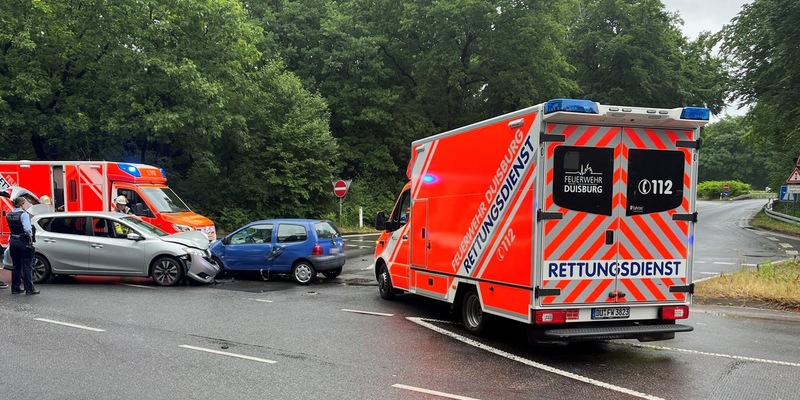 POL-DU: Neudorf: Unfall an Autobahnauffahrt - vier Verletzte - Foto: presseportal.de
