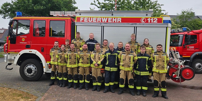 FW Xanten: Interkommunaler Grundlehrgang erfolgreich absolviert - Foto: presseportal.de