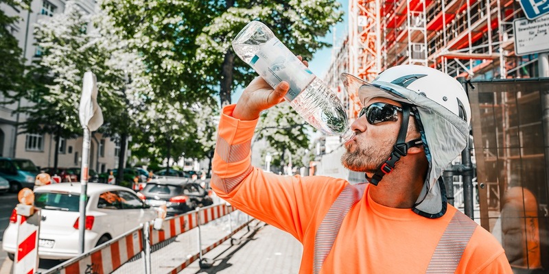 BG BAU beteiligt sich an Hitzeaktionstag am 4. Juni - Foto: presseportal.de