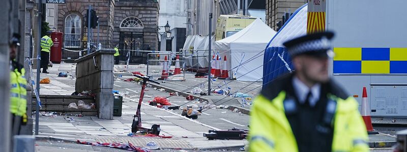 Die Ermittlungen in Liverpool laufen auf Hochtouren. - Foto: Peter Byrne/PA Wire/dpa