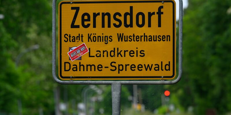 In Königs Wusterhausen hat es eine Durchsuchung im Rahmen von Ermittlungen des Generalbundesanwalts gegeben. - Foto: Patrick Pleul/dpa