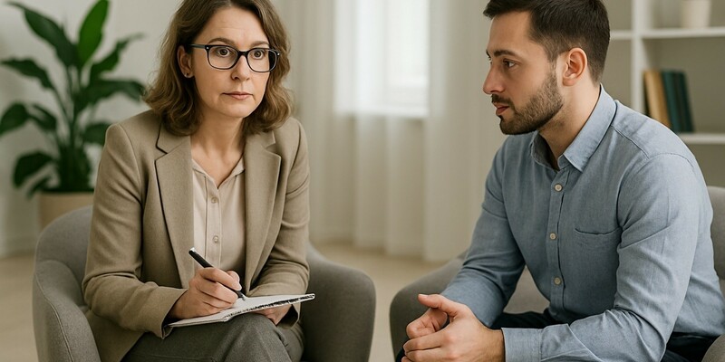 Eine gute Psychotherapie kann durchaus hilfreich sein - Foto: Redaktion (mithilfe von KI kreiert)