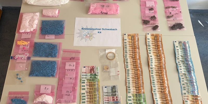 POL-MFR: (544) Ermittlungserfolg der Kriminalpolizei Schwabach - Schlag gegen Betäubungsmittelhandel - Foto: presseportal.de