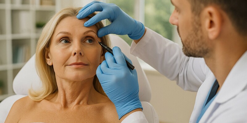 Das Stirnlifting in München wird von Jahr zu Jahr immer beliebter - Foto: Redaktion (mithilfe von KI kreiert)