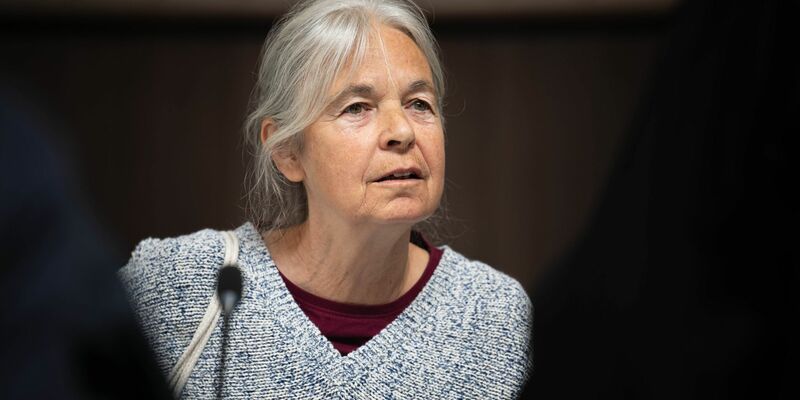 Der neue Gerichtssaal ist rund 800 Quadratmeter groß. - Foto: Sina Schuldt/dpa POOL/dpa