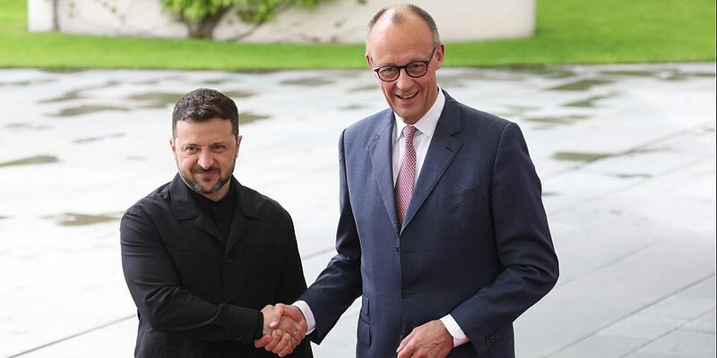 Wolodymyr Selenskyj und Friedrich Merz am 28.05.2025 - Foto: über dts Nachrichtenagentur