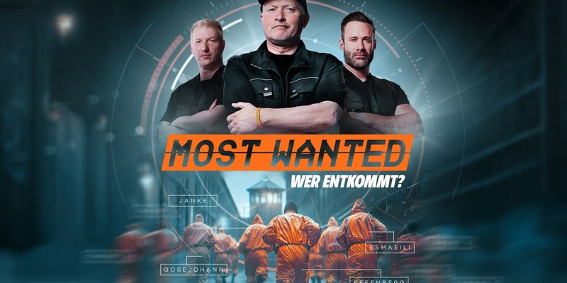 Max Schradin Joey Kelly Otto Bulletproof Most Wanted - Wer entkommt? - Foto: Joyn/Christoph Köstlin, presseportal.de