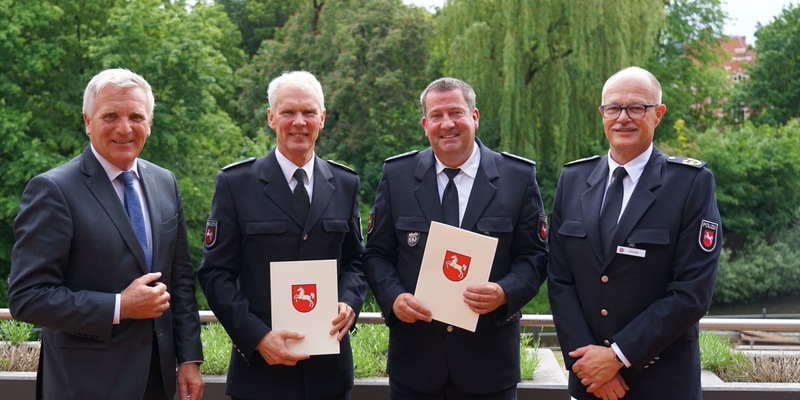 POL-LG: Wechsel des Polizeivizepräsidenten der Polizeidirektion Lüneburg: Wesemann folgt auf Eggersglüß - Foto: presseportal.de