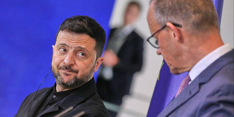 Wolodymyr Selenskyj und Friedrich Merz am 28.05.2025 - Foto: über dts Nachrichtenagentur