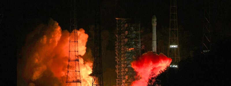 China will die Sonde nach ihrem Einsatz an einem Asteroiden zu weiteren Zielen schicken.  - Foto: Ren Pengfei/XinHua/dpa