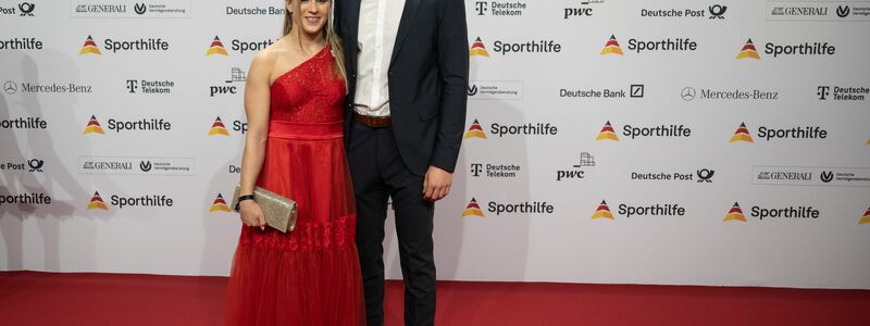 Elisabeth Seitz und Nils Heyden werden Eltern. - Foto: Sebastian Christoph Gollnow/dpa