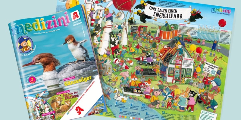 Mit Spaß die Welt verstehen: medizini zeigt Kindern, wie Sonne, Wind und Wasser unsere Zukunft prägen - Foto: presseportal.de