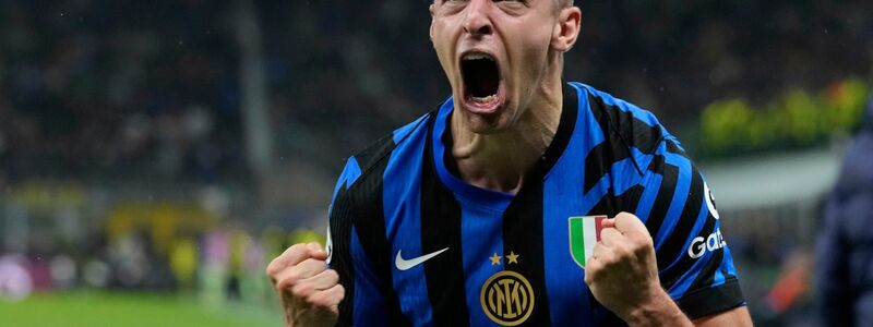 Große Emotionen wie von Inters Davide Frattesi wird es auch im Finale geben. - Foto: Luca Bruno/AP/dpa