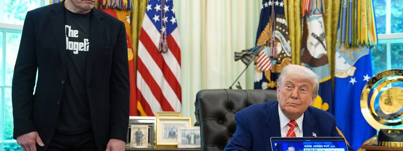 Das von Donald Trump vorangetriebene Steuergesetz sei eine «widerliche Abscheuligkeit», kritisiert Elon Musk. (Archivbild) - Foto: Evan Vucci/AP/dpa