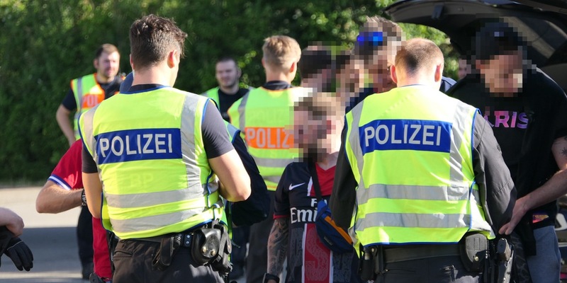 BPOLI-OG: Champions League Finale in München - Einsatzmaßnahmen an der französischen Grenze - Foto: presseportal.de