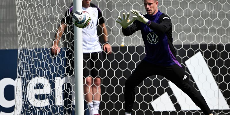Julian Nagelsmann beim Abschlusstraining. - Foto: Federico Gambarini/dpa