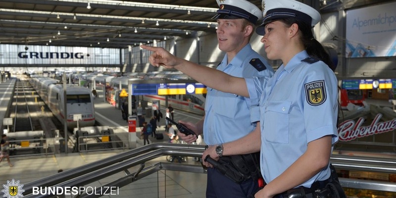 Bundespolizeidirektion München: Zahlreiche Gewaltdelikte im Bahnbereich - Drei Fälle mit Glasflascheneinsatz - Foto: presseportal.de