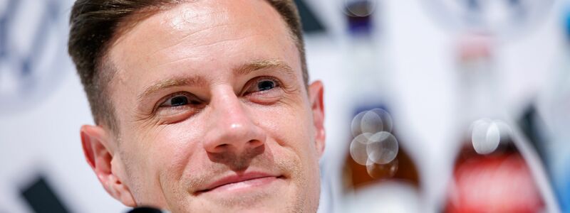 Marc-André ter Stegen nennt Joshua Kimmich «phänomenal». - Foto: Daniel Karmann/dpa