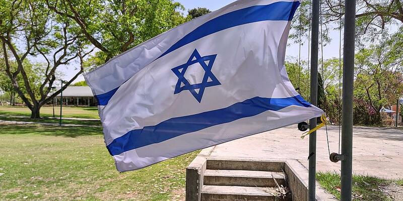 Israelische Fahne in einem Kibbuz (Archiv) - Foto: über dts Nachrichtenagentur