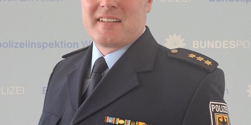 BPOLI-WEIL: Leitungswechsel bei der Bundespolizeiinspektion Weil am Rhein - Foto: presseportal.de
