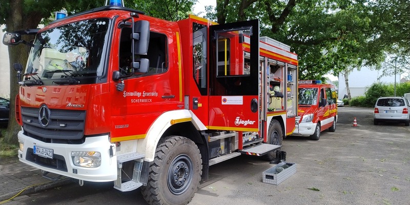 FW-Schermbeck: Unwetter: Überörtliche Hilfeleistung Krefeld - Foto: presseportal.de