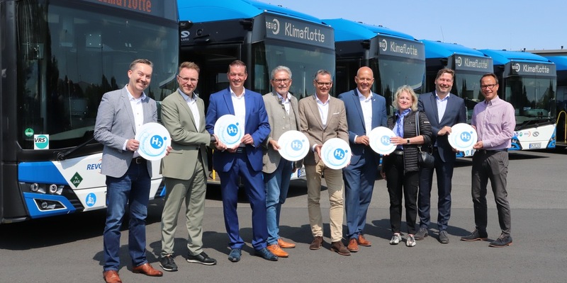 Wasserstoff und Erfahrung von Messer unterstützen nachhaltigen Busverkehr in NRW - Foto: presseportal.de