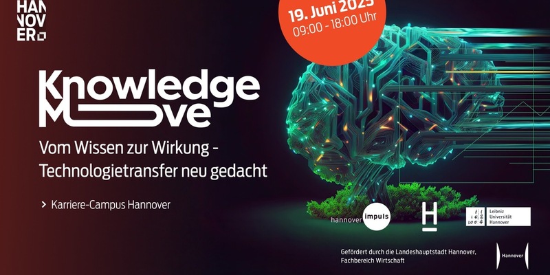Premiere in Hannover / Neue Konferenz KnowledgeMove bringt Forschung in die Anwendung. Technologietransfer neu gedacht - am 19. Juni 2025 im Karriere-Campus Hannover - Foto: presseportal.de