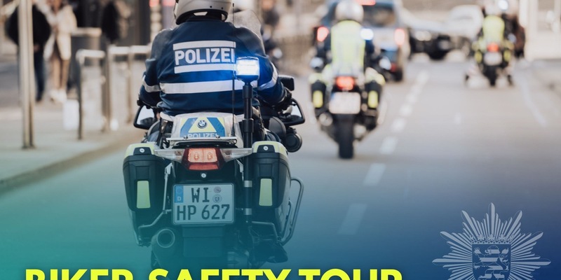 POL-HR: Der Regionale Verkehrsdienst der Polizei in Homberg lädt zur diesjährigen Biker Safety Tour ein - Foto: presseportal.de