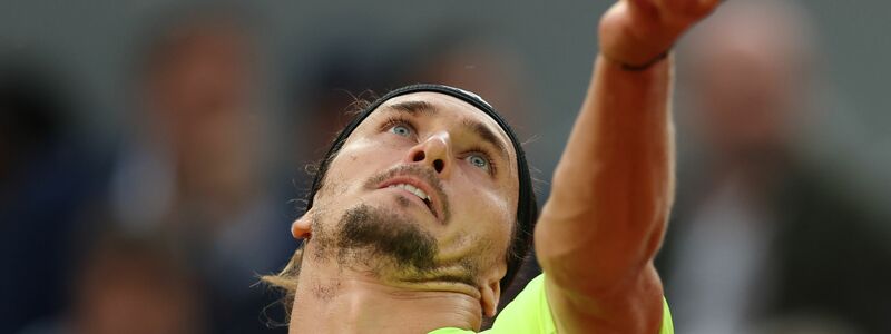 Alexander Zverev ist in Paris im Viertelfinale ausgeschieden. - Foto: Marcin Cholewinski/ZUMA Press Wire/dpa