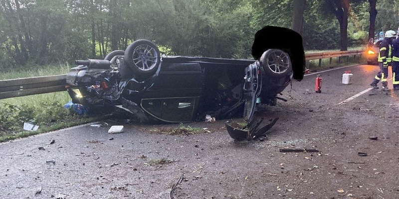 POL-OH: Alleinunfall mit verletzter Person und Verdacht auf Betäubungsmitteleinfluss - Foto: presseportal.de