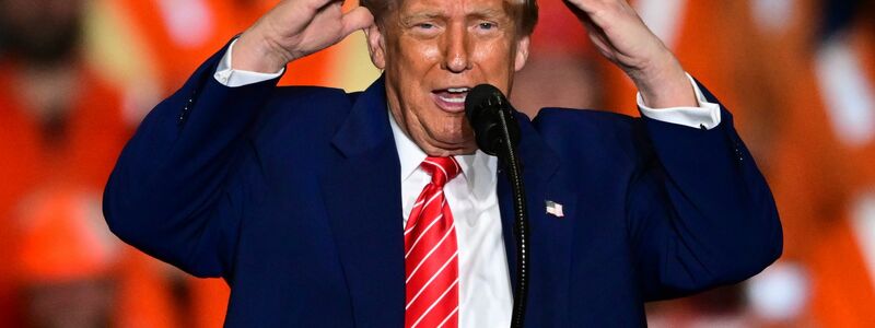 Biden sei schon als Präsident nicht mehr geistig auf der Höhe gewesen, behauptet Trump. (Archivbild) - Foto: David Dermer/AP/dpa