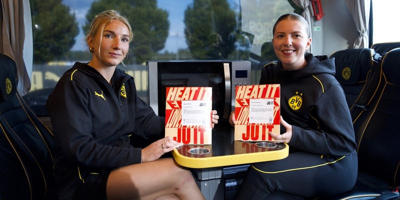 JUIT wird Partner der BVB-Frauen / Gesunde Ernährung für starke Leistung - auf und neben dem Platz - Foto: presseportal.de