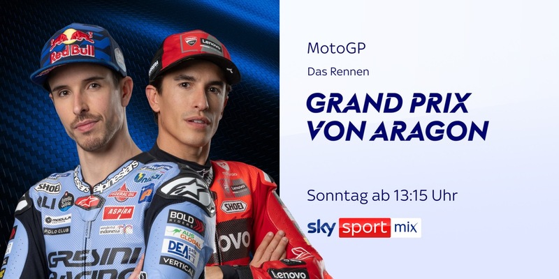 Marc Márquez auf Titelkurs: der MotoGP Grand Prix von Aragonien am Wochenende live bei Sky Sport - Foto: presseportal.de