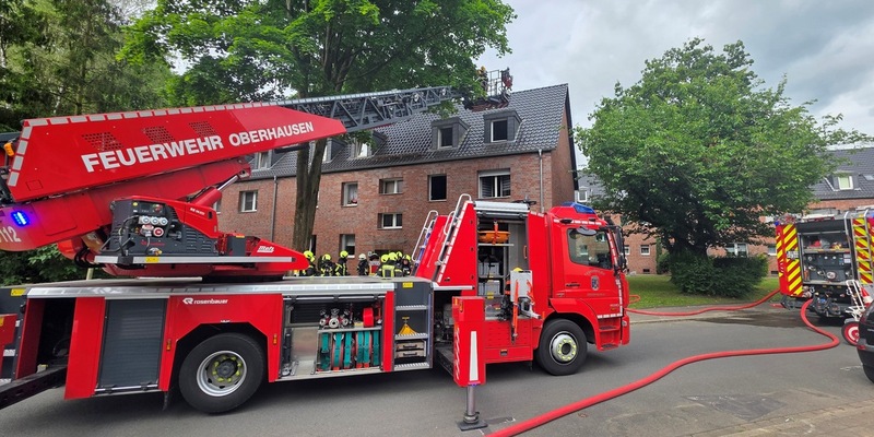 FW-OB: Küchenbrand auf der Flandernstraße in Schmachtendorf - Bewohner retten sich rechtzeitig ins Freie - Foto: presseportal.de