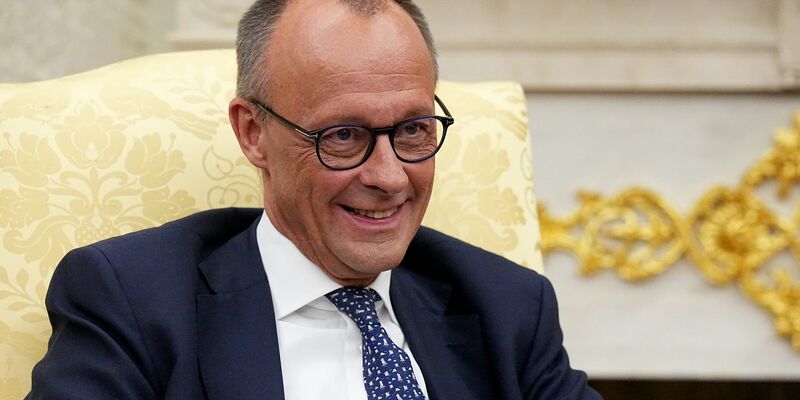 Merz und Trump haben einen Draht zueinander - kann der Bundeskanzler so in eine Führungsrolle für Europa schlüpfen? - Foto: Michael Kappeler/dpa