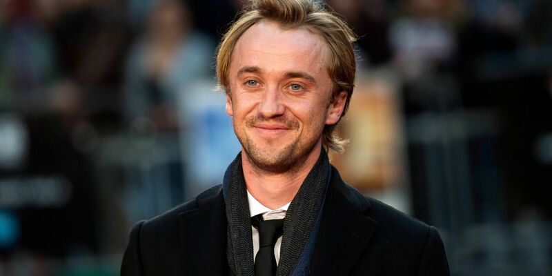 Als Draco mit platinblondem Haar - privat auch ohne - Foto: Will Oliver/EPA/dpa