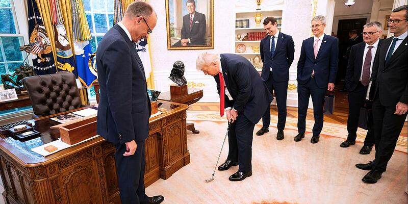 Friedrich Merz und Donald Trump am 05.06.2025 - Foto: Kugler, Steffen/BPA, Text: über dts Nachrichtenagentur