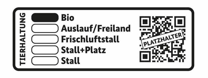 Das staatliche Logo soll zusätzliche Klarheit beim Fleischkauf bringen. (Archivbild) - Foto: -/Bundesministerium für Ernährung und Landwirtschaft (BMEL)/dpa