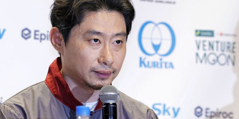 Der japanische ispace-Chef Hakamada musste erneut ein Scheitern verkünden.   - Foto: -/Kyodo News/dpa