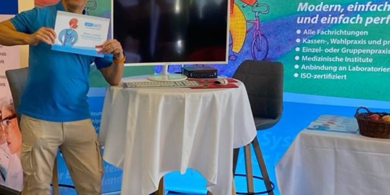 ganyMED bei Ärztetagen in Grado 2025 - Foto: Kutschera-Datentechnik über pressetext.de