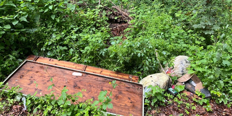 POL-HM: Unzulässige Müllablagerung an der L434 - Polizei sucht Zeugen - Foto: presseportal.de