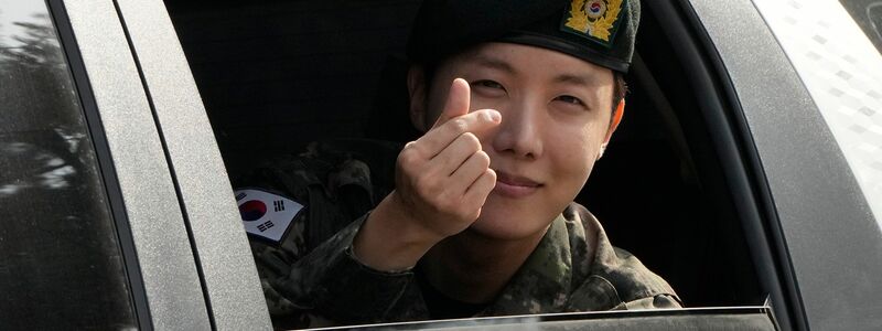 BTS-Mitglied J-Hope hatte bereits seinen Militärdienst abgeleistet. (Archivbild)  - Foto: Ahn Young-joon/AP/dpa