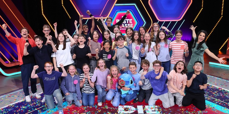 Die 7d der Leibnizschule aus Wiesbaden ist Die beste Klasse Deutschlands / Superfinale mit prominenten Gästen bildete den Höhepunkt der Frühjahrsstaffel 2025 - Foto: presseportal.de