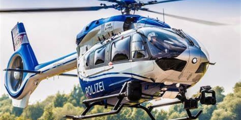 POL-PDLD: Erfolgreiche Personensuche, Polizeihubschrauber über Bornheim bei Landau - Foto: presseportal.de