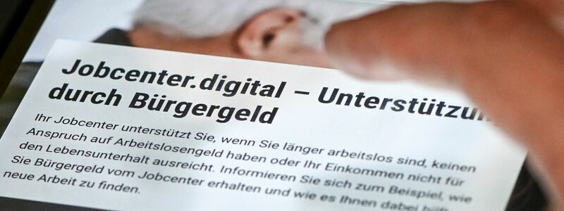 2,9 Millionen Haushalte beziehen nach Angaben der Bundesagentur für Arbeit Bürgergeld-Leistungen. (Archivfoto) - Foto: Jens Kalaene/dpa/dpa-tmn