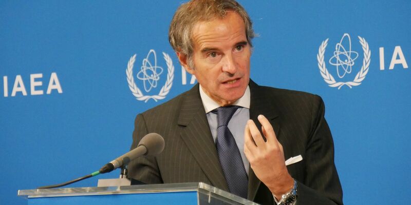 Grossi fordert den Iran eindringlich zur Kooperation auf. - Foto: Albert Otti/dpa