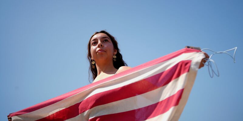 Auch heute gibt es Proteste in Los Angeles. - Foto: Eric Thayer/AP/dpa