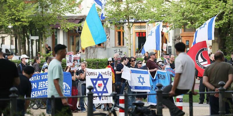Pro-israelischer Gegenprotest zu Pro-Palästina-Demo (Archiv) - Foto: über dts Nachrichtenagentur