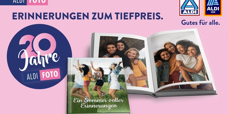 Großes Jubiläum, kleine Preise: ALDI FOTO feiert 20 Jahre - Foto: presseportal.de